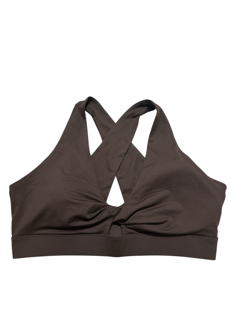 Fabletics Oasis Twist Sports Bra 3X Brown